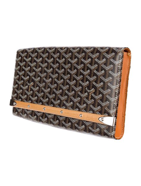 real real goyard clutch.